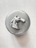 Equestrian Thoroughbred Pewter Keepsake Box